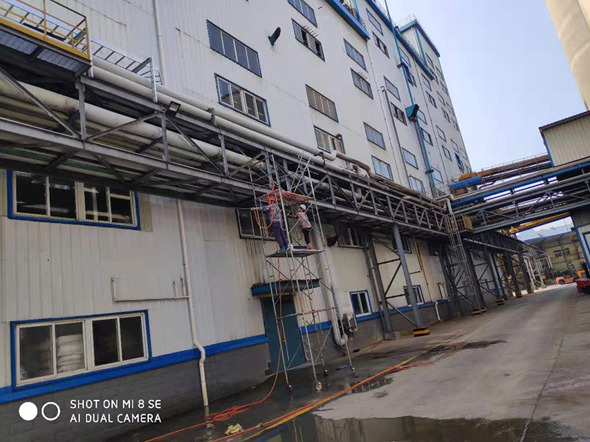 管廓架管道清洗