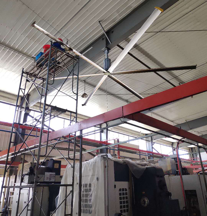 工業(yè)吊扇清洗